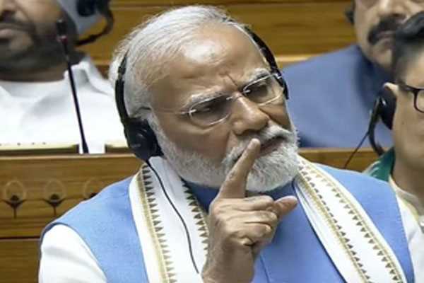 हिंदुओं पर झूठा आरोप लगाने की साजिश हो रही है : पीएम मोदी